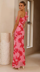 Darlee Maxi Dress - Pink Floral