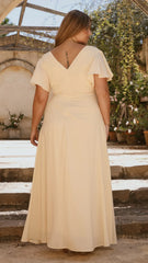 Charlize Maxi Dress - Yellow