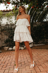 Masie Floral Babydoll Mini Dress