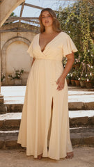 Charlize Maxi Dress - Yellow