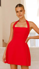 Mady Mini Dress - Red