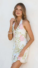 Coast Mini Dress - Primavera Print