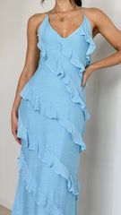Sophia Maxi Dress - Blue