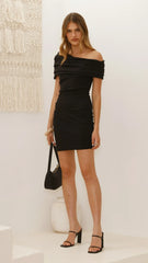 Telaia Mini Dress - Black