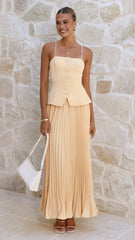 Amana Maxi Dress - Yellow