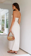 Kahli Maxi Dress - Natural