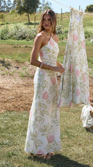 Chiara Maxi Dress - Primavera Print