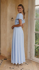 Charlize Maxi Dress - Blue