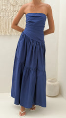 Lola Maxi Dress - Navy