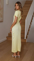 Mari Maxi Dress - Yellow