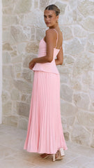 Amana Maxi Dress - Pink