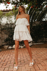 Masie Floral Babydoll Mini Dress