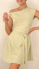 Gem Mini Dress - Sage