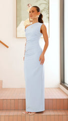 Lilah Maxi Dress - Baby Blue