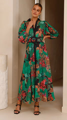 Lucinda Maxi Dress - Green