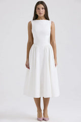 Sienna Open Back Midi Dress