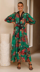 Lucinda Maxi Dress - Green